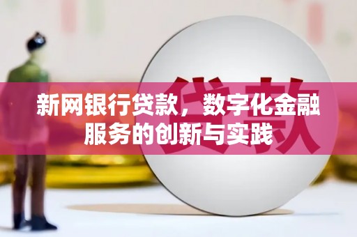 五河新网银行贷款，数字化金融服务的创新与实践