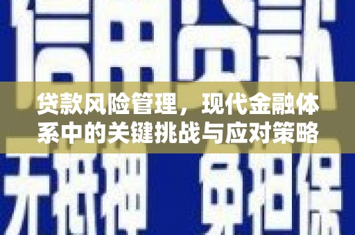 五河贷款风险管理，现代金融体系中的关键挑战与应对策略