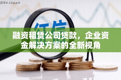 五河融资租赁公司贷款，企业资金解决方案的全新视角