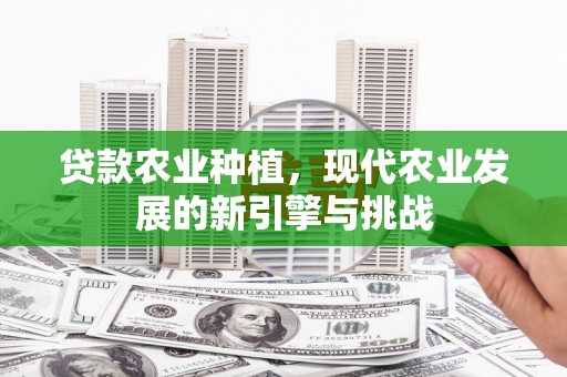 五河贷款农业种植，现代农业发展的新引擎与挑战
