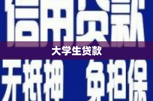 五河大学生贷款