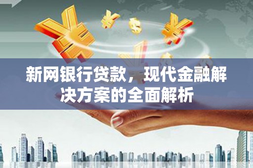 五河新网银行贷款，现代金融解决方案的全面解析
