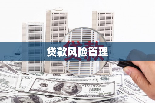 五河贷款风险管理