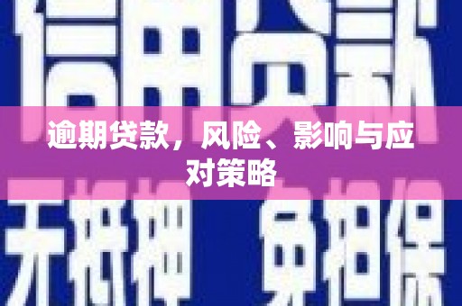 五河逾期贷款，风险、影响与应对策略