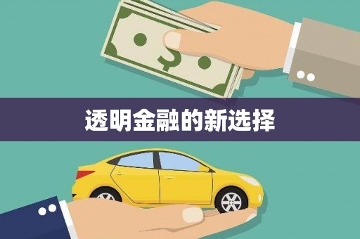 五河透明金融的新选择
