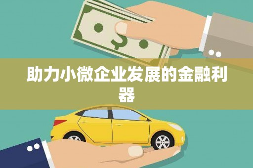 五河助力小微企业发展的金融利器