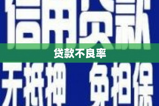 五河贷款不良率